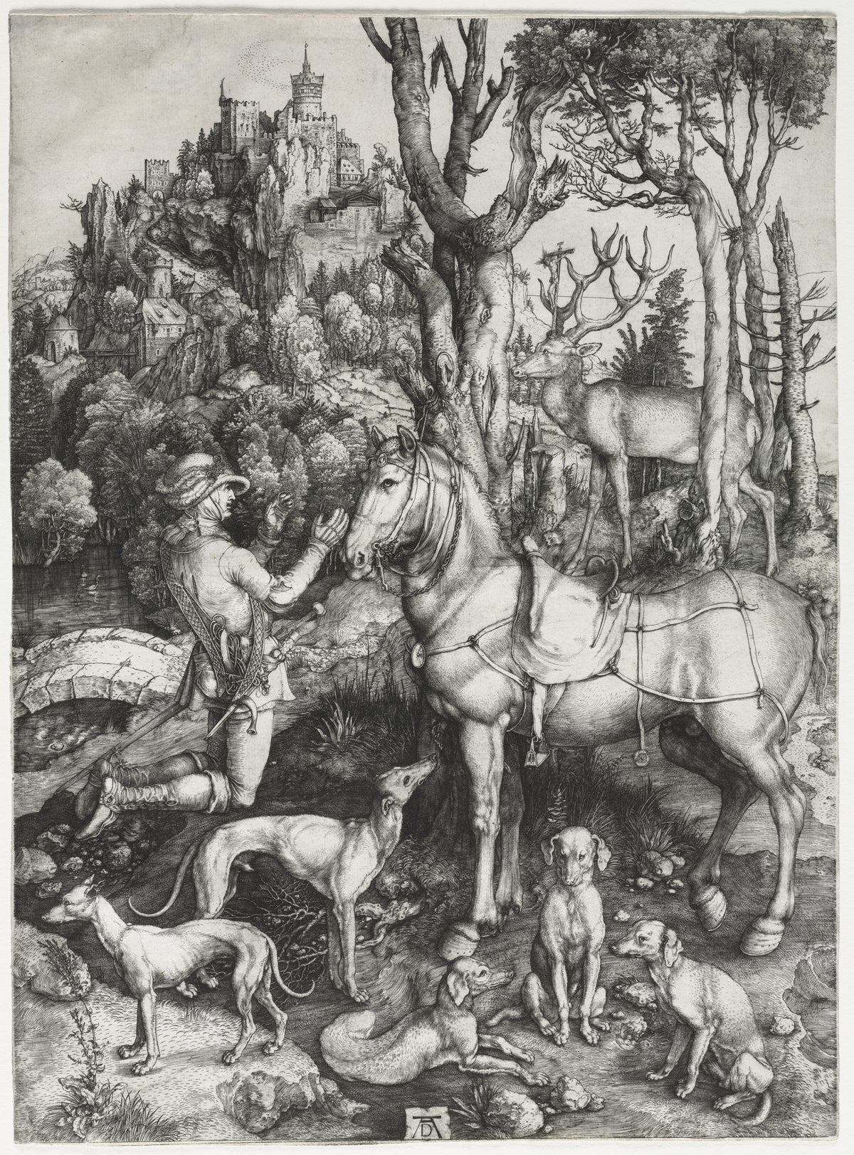 Albrecht Dürer, Saint Eustace, c. 1501