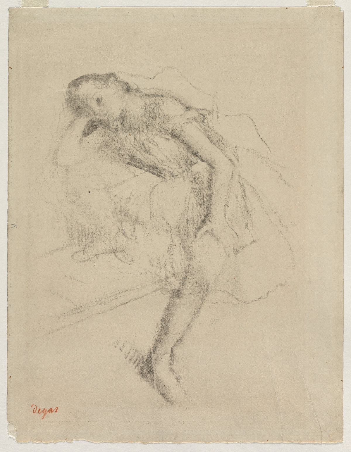 Dancer at Rest by Edgar Degas