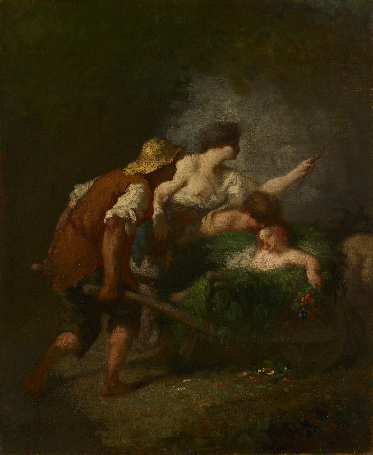 Return from the Fields by Jean-François Millet