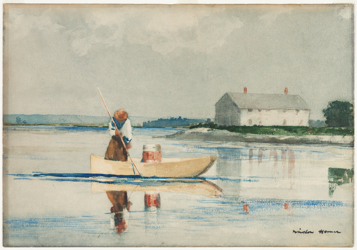 Spearing Eels by Winslow Homer
