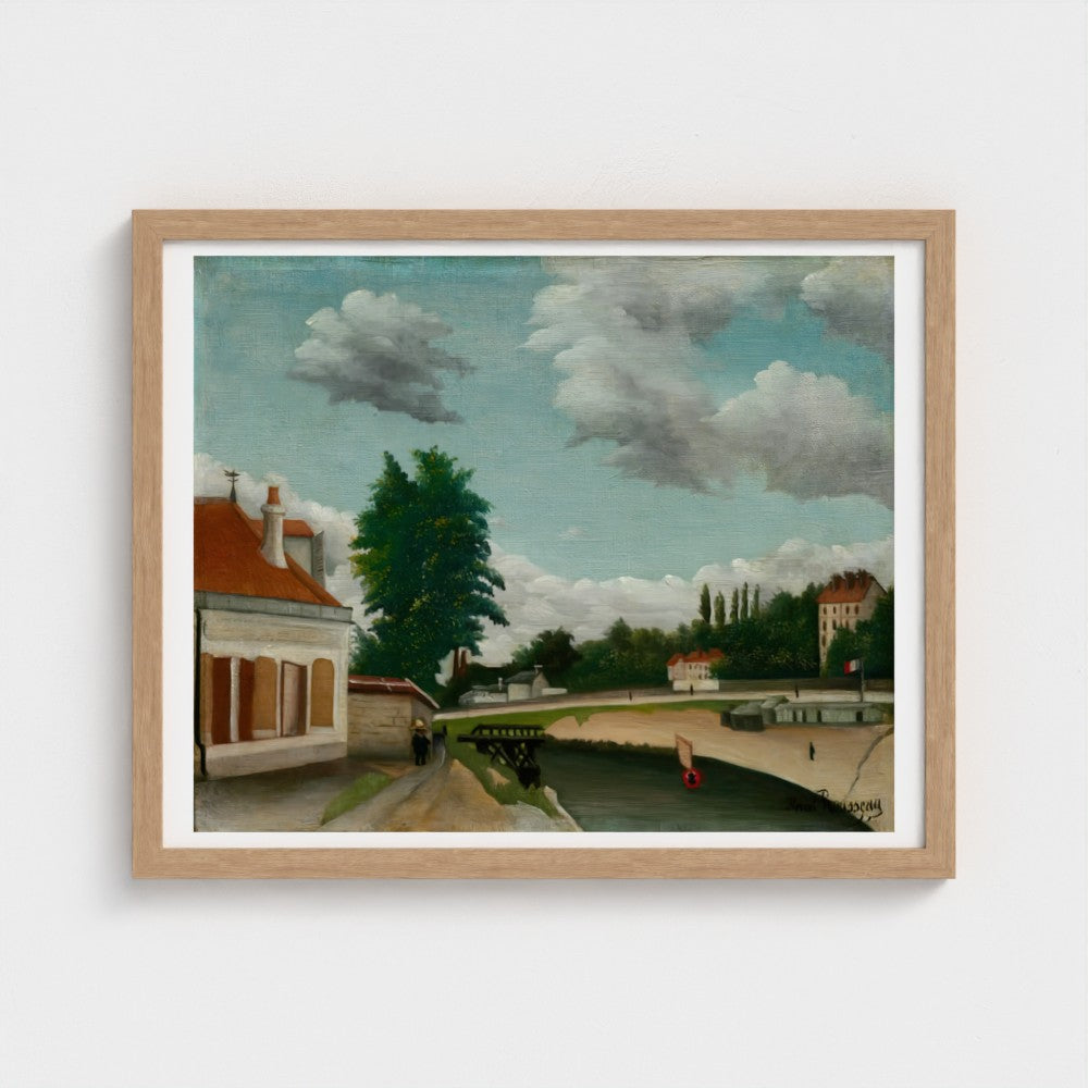 Outskirts of Paris — Henri Rousseau