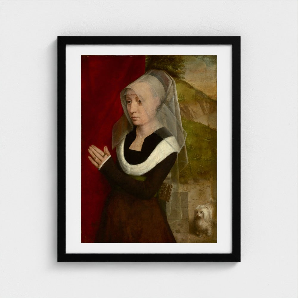 Portrait of a Woman at Prayer — Hans Memling