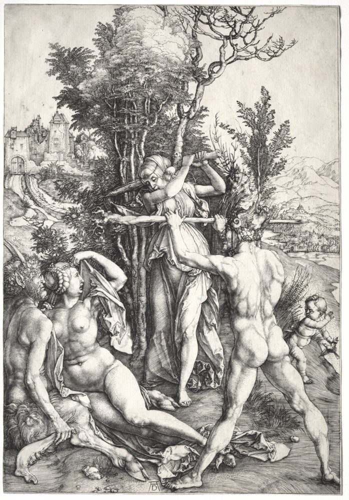 Albrecht Dürer, Hercules at the Crossroad, c. 1498