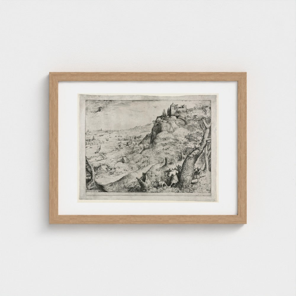 Pieter Bruegel, The Rabbit Hunt, natural frame
