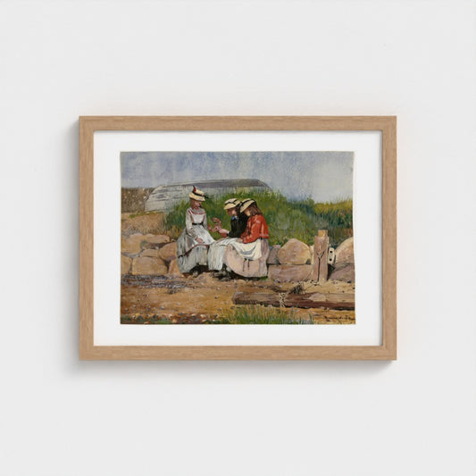 A Fisherman's Daughter — Natural frame