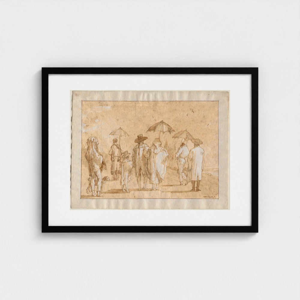 A Spring Shower — Black frame