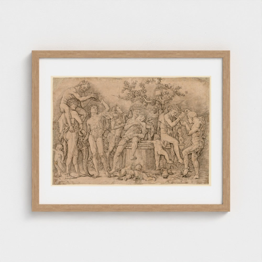 Bacchanal with a Wine Vat — Natural frame