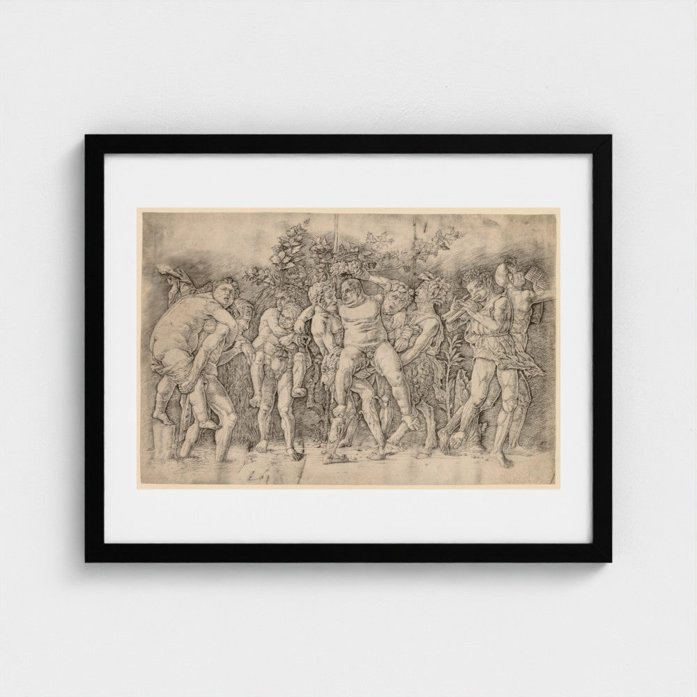 Bacchanal with Silenus — Black frame