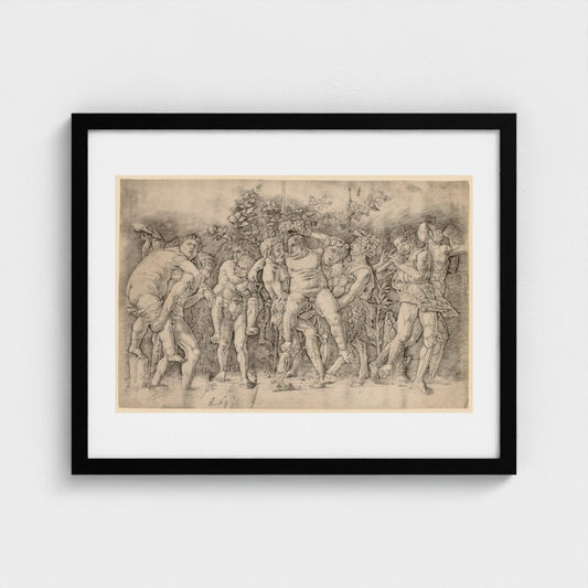 Bacchanal with Silenus — Black frame