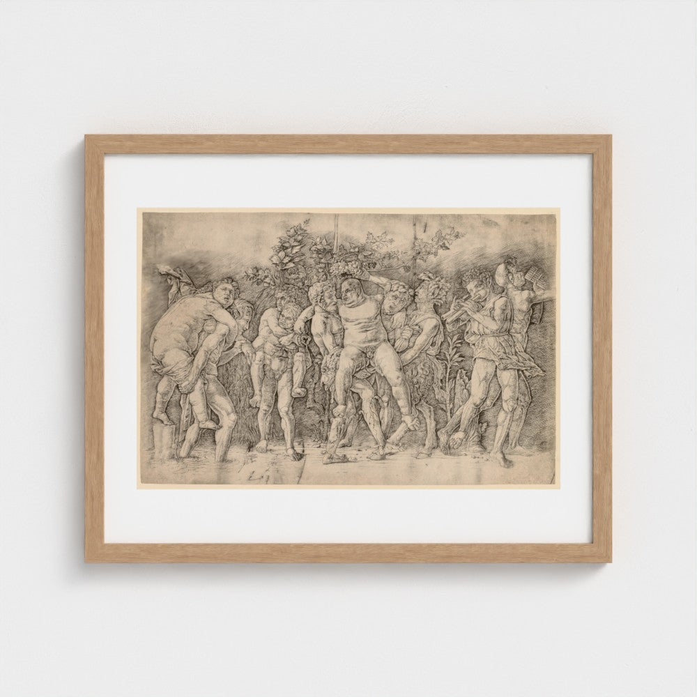 Bacchanal with Silenus — Natural frame