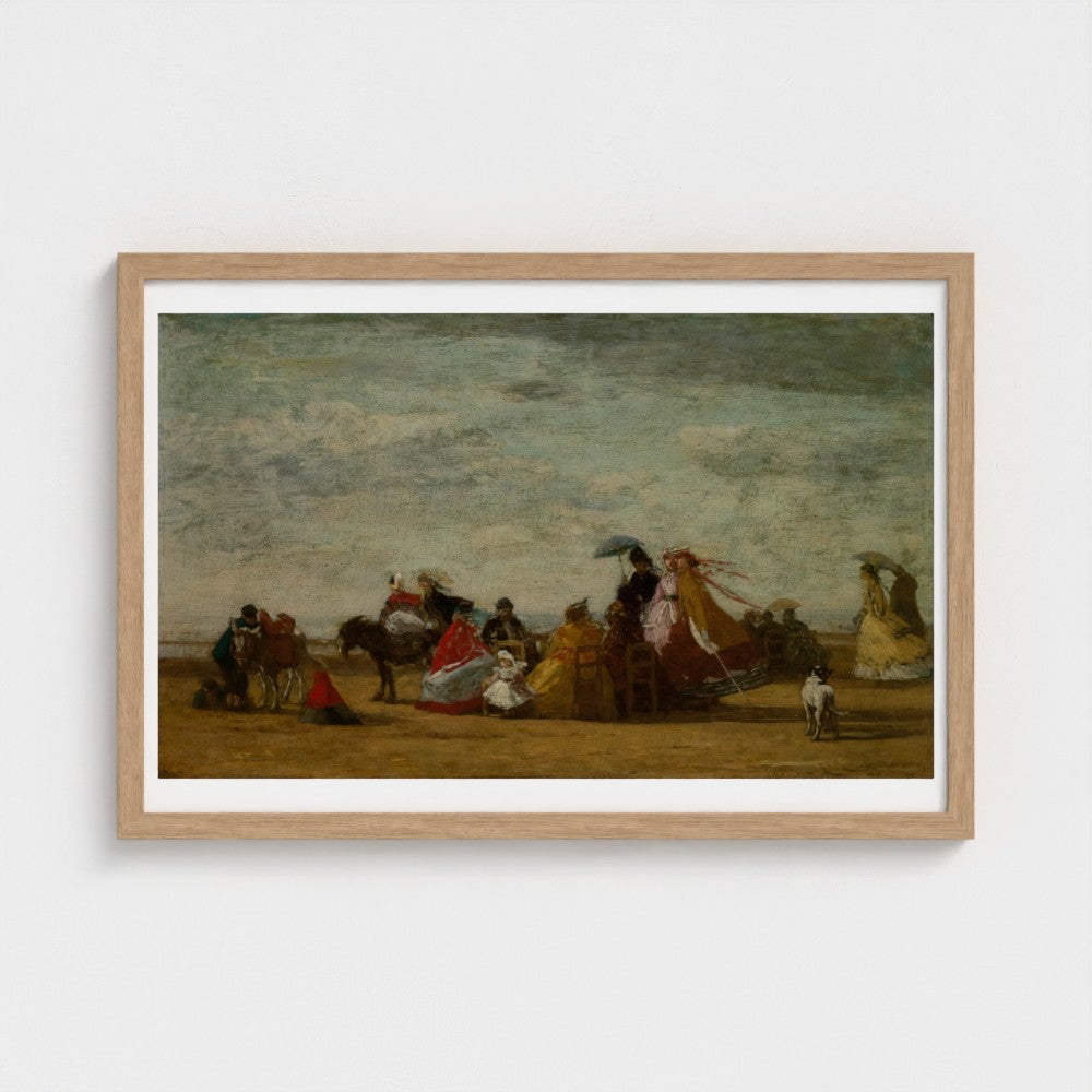 Beach Scene — Natural frame