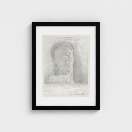 Closed Eyes — Black frame