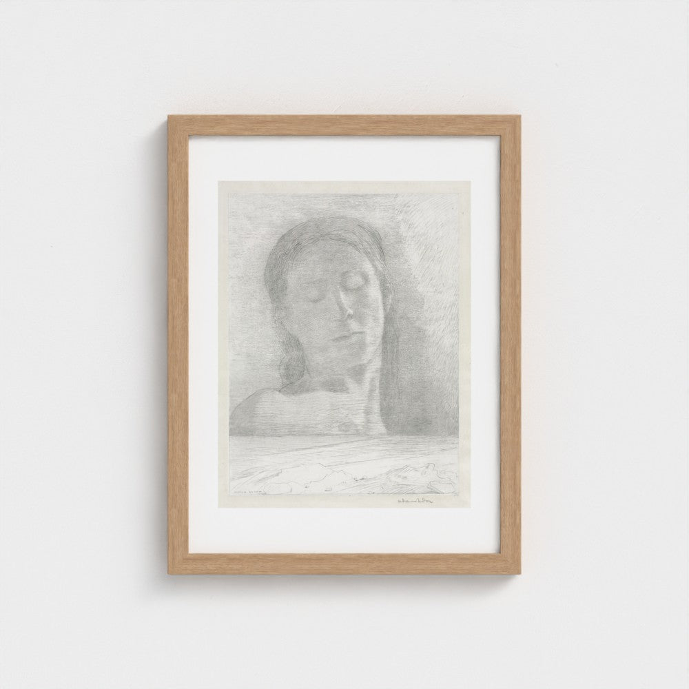 Closed Eyes — Natural frame