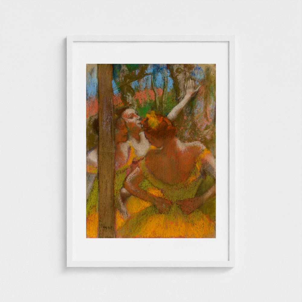 Dancers — White frame