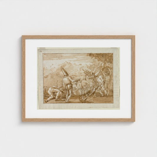 Gathering Wood — Natural frame