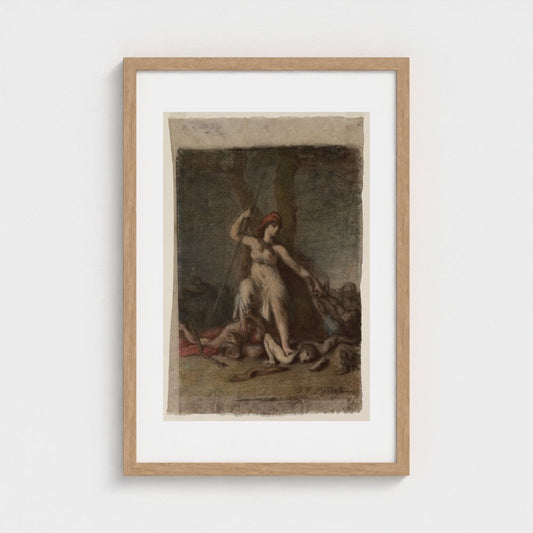 Liberty — Natural frame, 40 × 60 cm