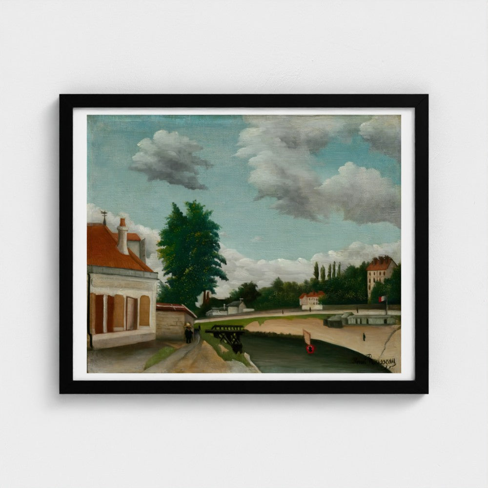 Outskirts of Paris — Black frame