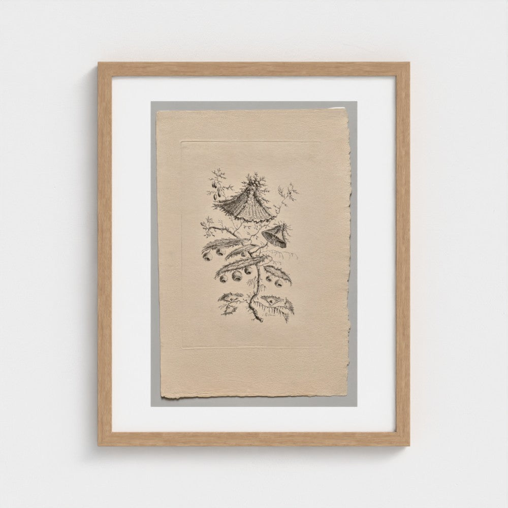 Persian Flowers (2022.250.2) — Natural frame
