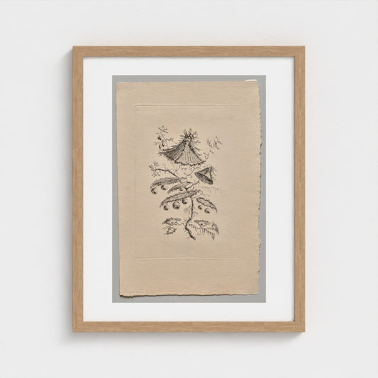Persian Flowers (2022.250.2) — Natural frame