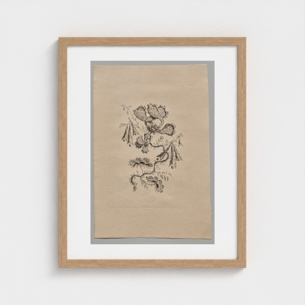 Persian Flowers (2022.250.6) — Natural frame