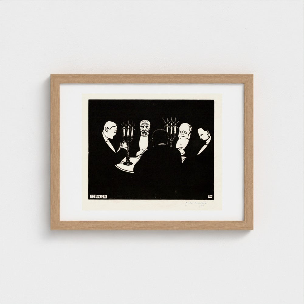 Poker — Natural frame