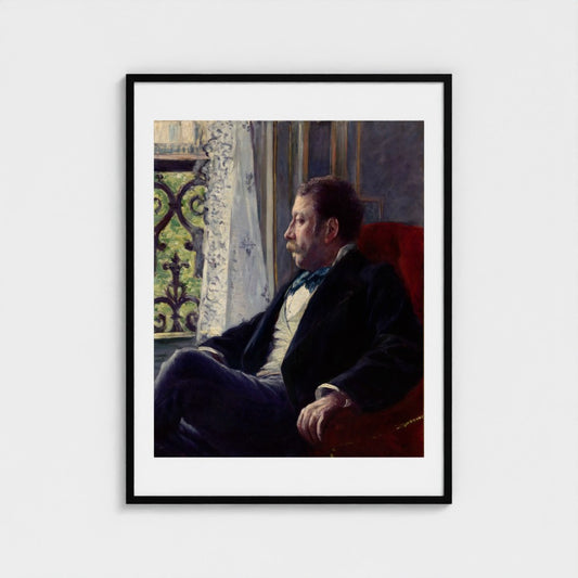 Portrait of a Man — Black frame