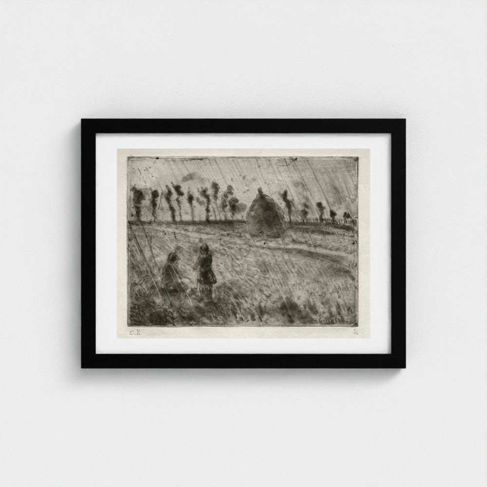 Rain Effect — Black frame