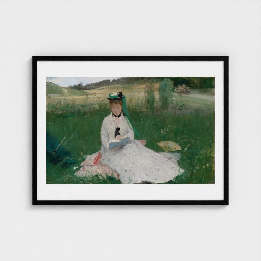 Reading — Black frame