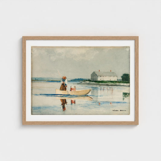 Spearing Eels — Natural frame