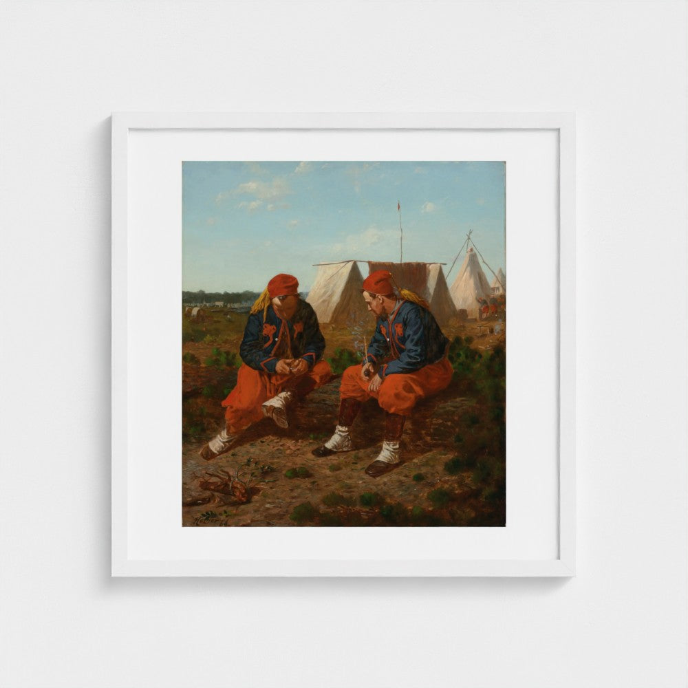 The Brierwood Pipe — White frame