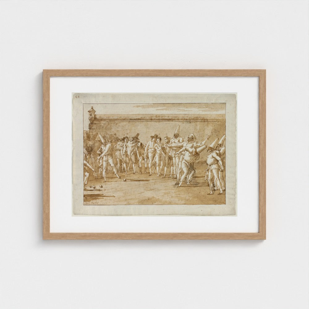 The Game of Bowls — Natural frame