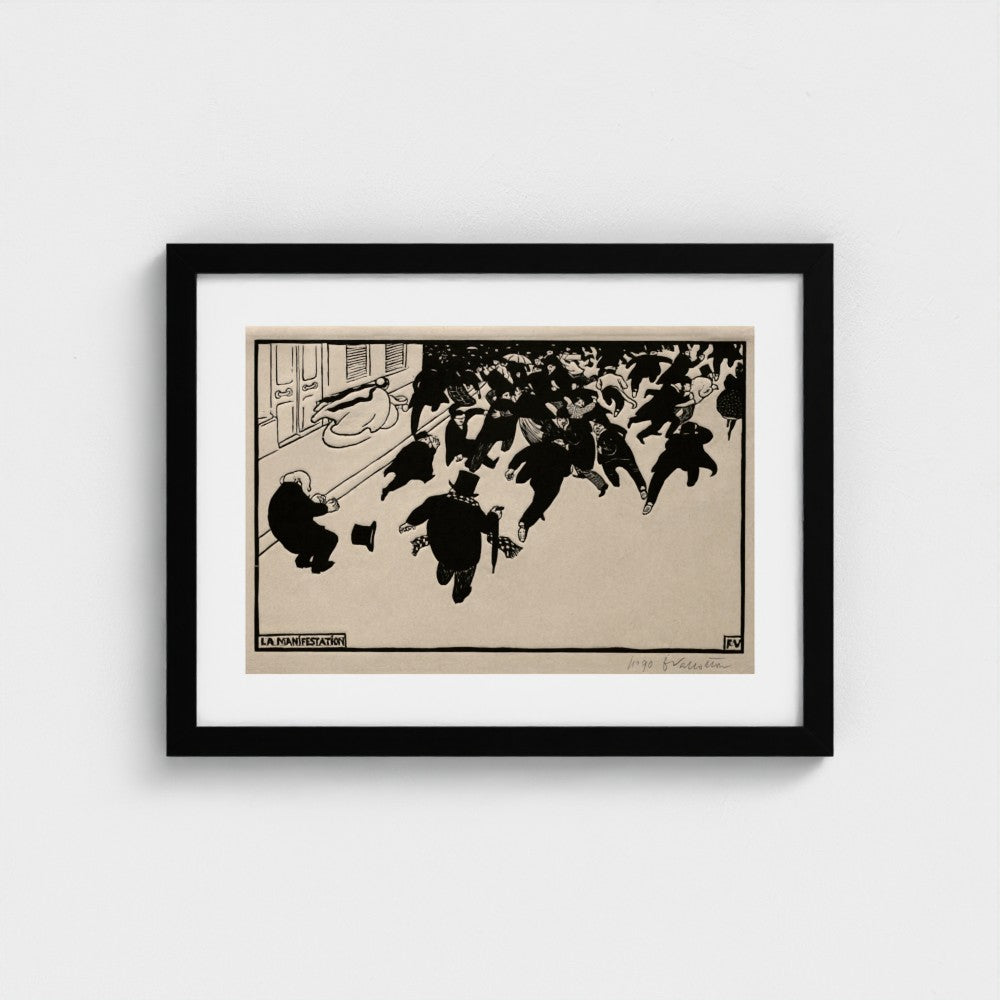 The Protest — Black frame