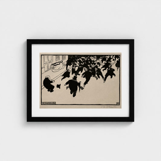 The Protest — Black frame