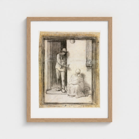 The Sick Child — Natural frame