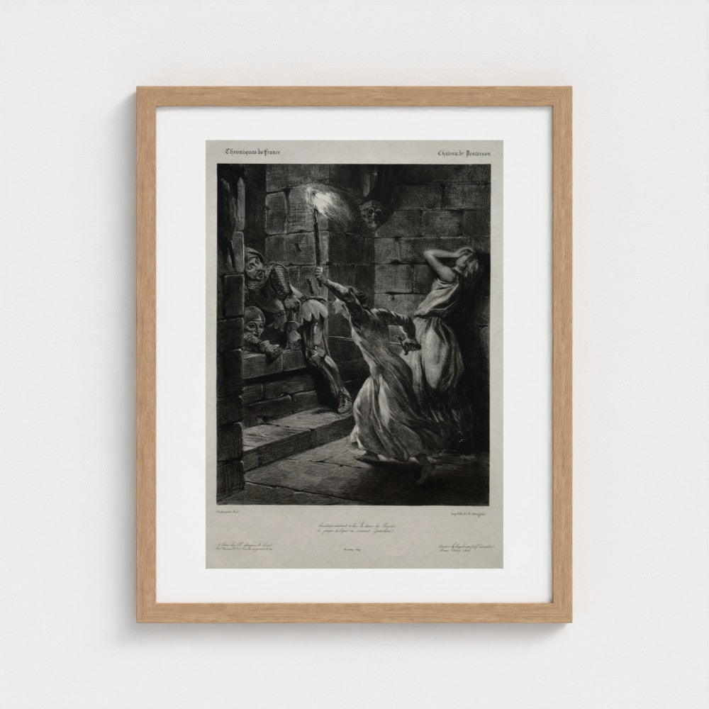 The Sister of Duguesclin — Natural frame