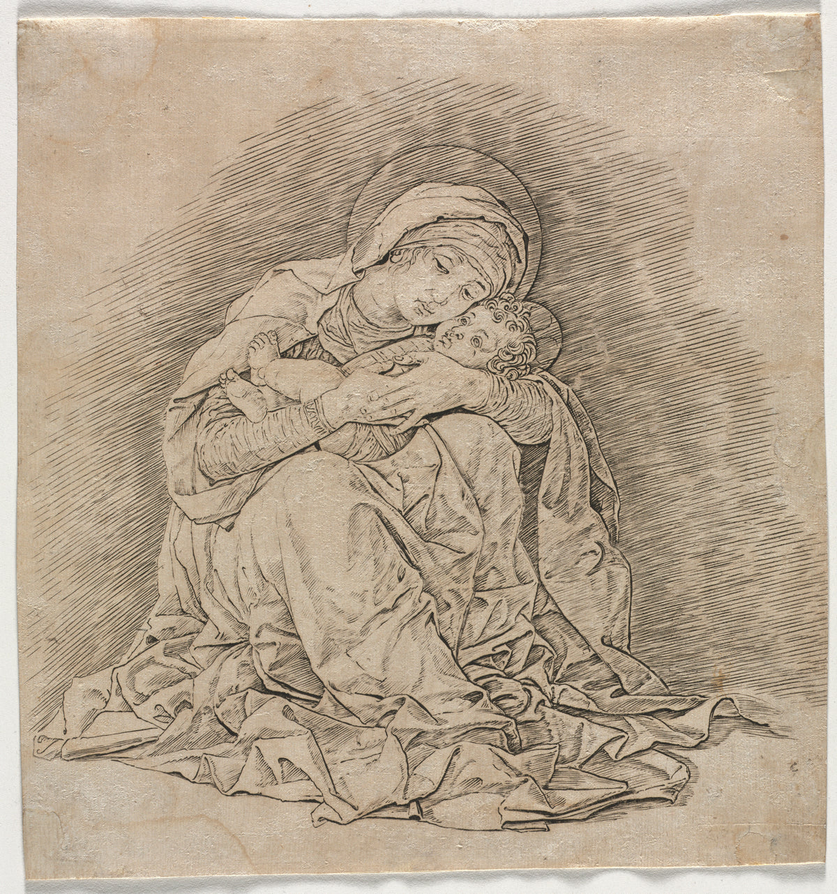 Virgin and Child by Andrea Mantegna