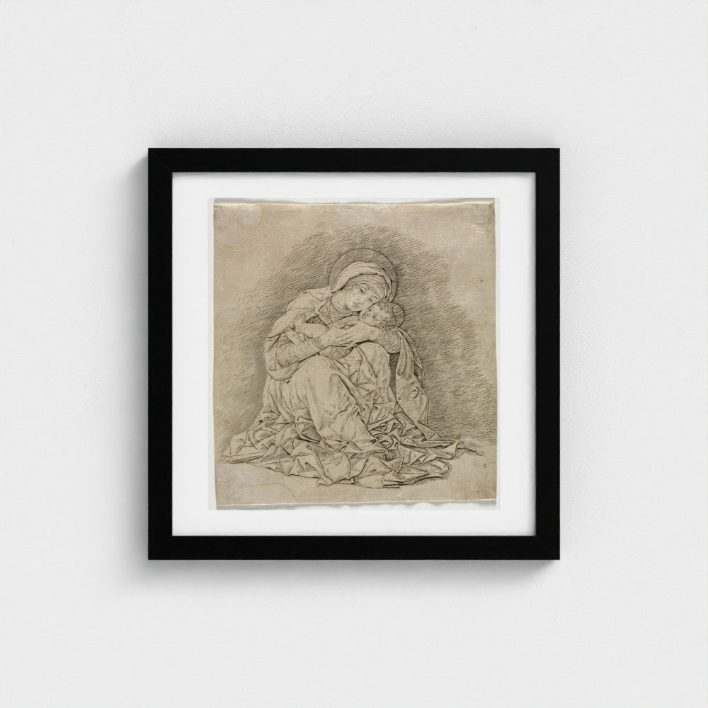 Virgin and Child — Black frame