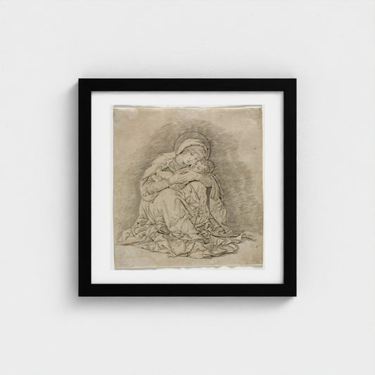 Virgin and Child — Black frame