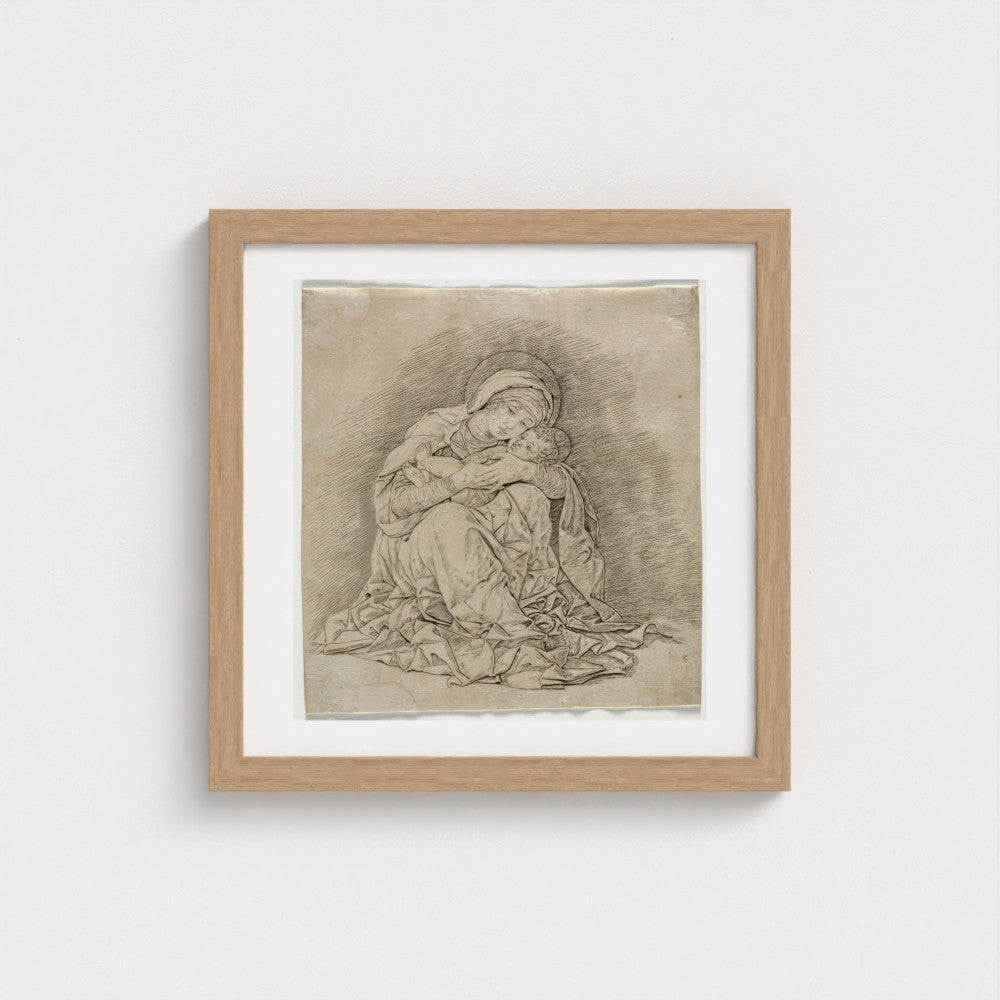 Virgin and Child — Natural frame